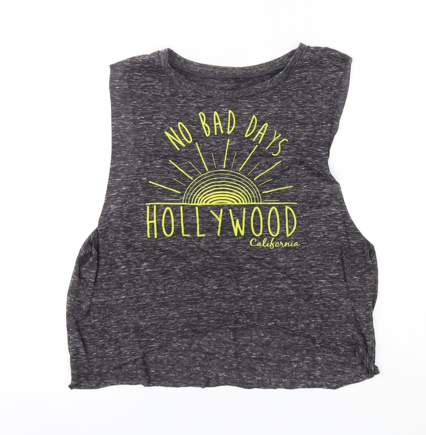Preworn Womens Grey   Cropped Tank Size S