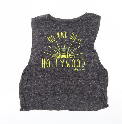 Preworn Womens Grey   Cropped Tank Size S