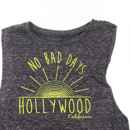 Preworn Womens Grey   Cropped Tank Size S