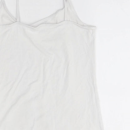 Womens UK Size 14 NEXT White Basic Tank