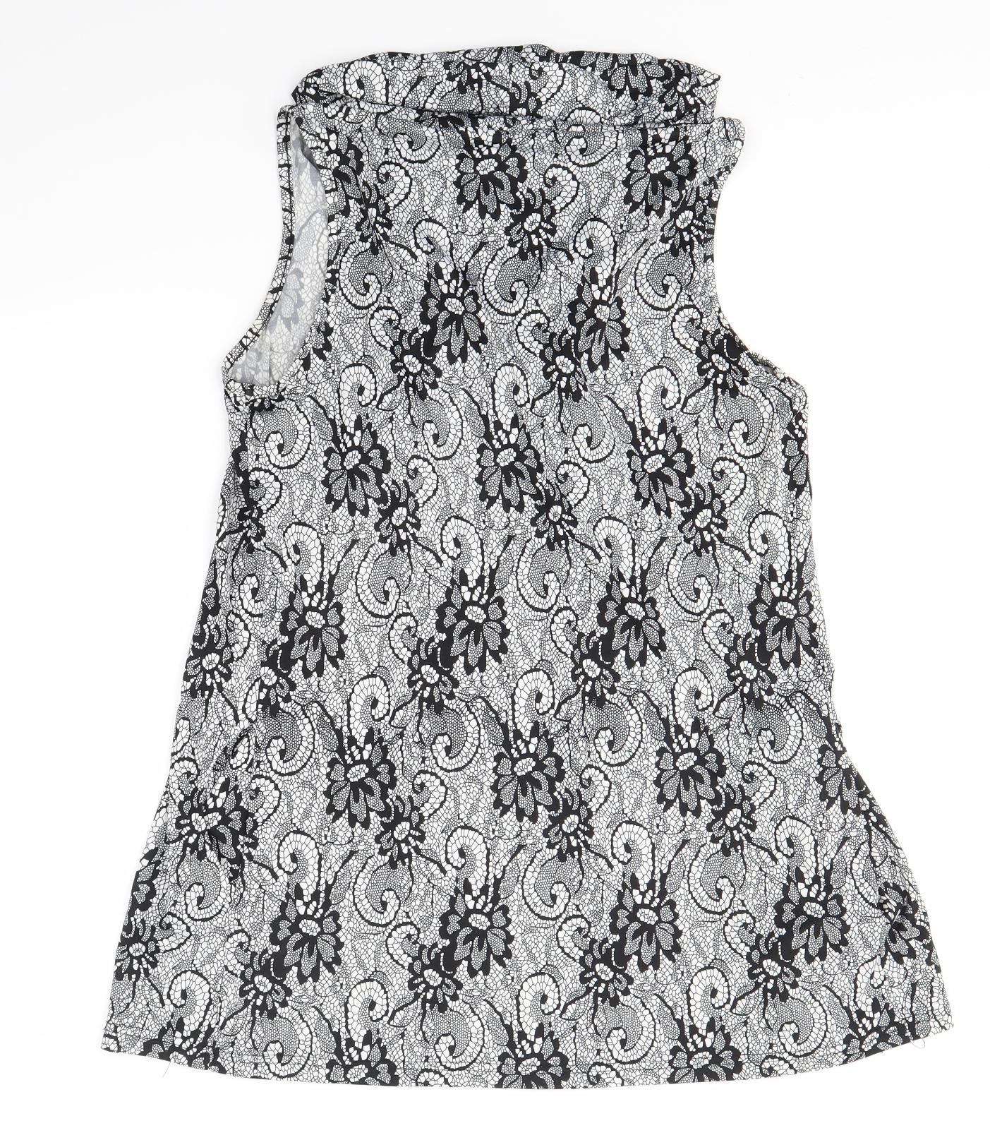 IZABEL London Womens Multicoloured   Tank Dress  Size 14