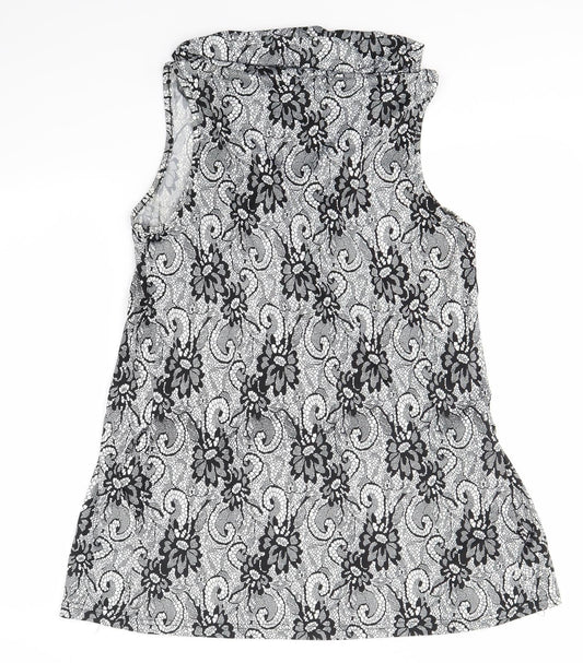 IZABEL London Womens Multicoloured   Tank Dress  Size 14