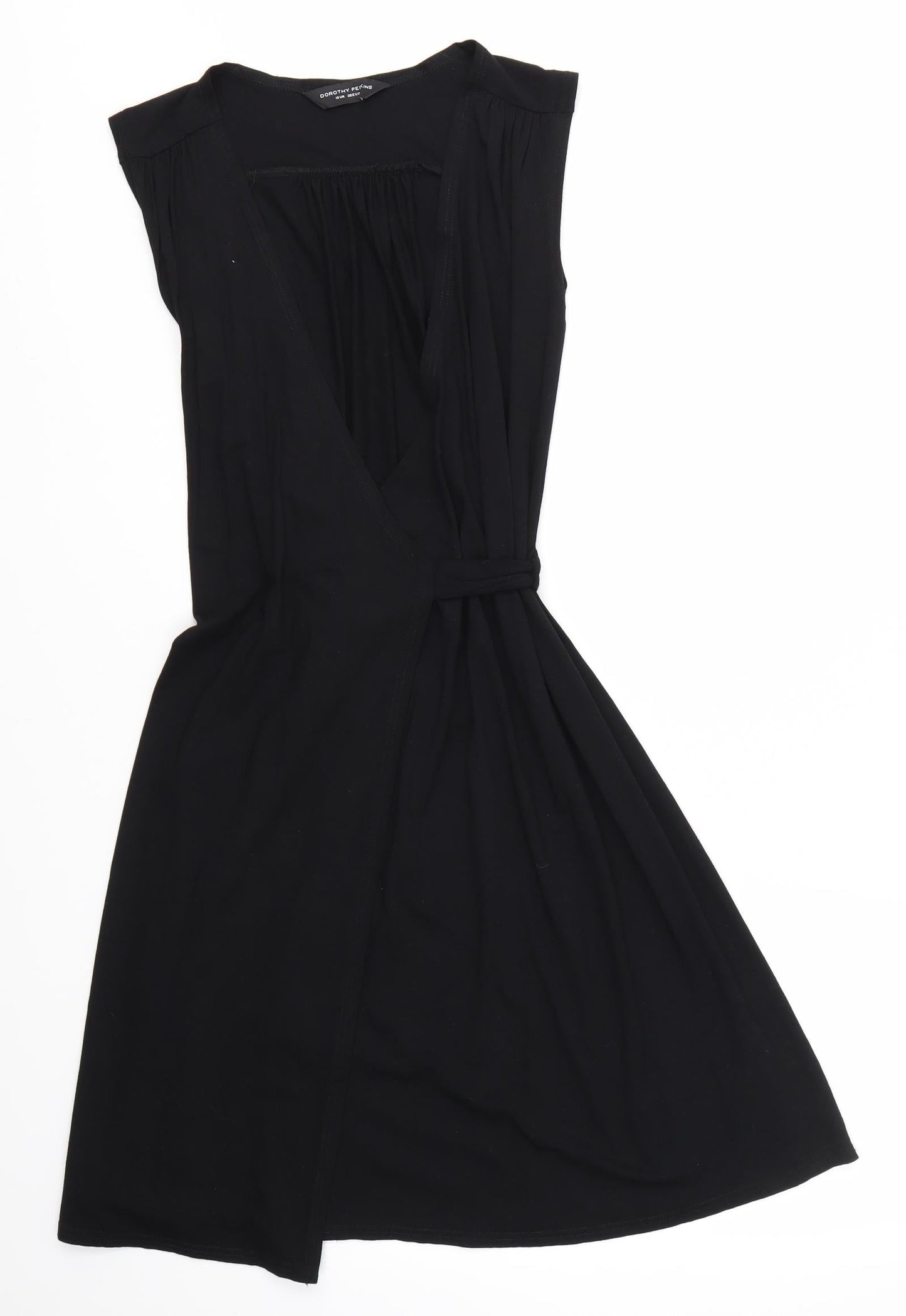 Dorothy Perkins Womens Black   A-Line  Size 10