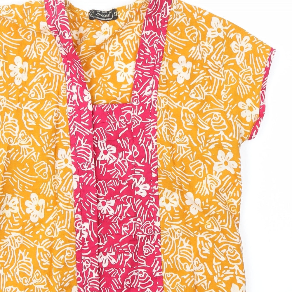 Senopati Womens Multicoloured   Basic Blouse Size S