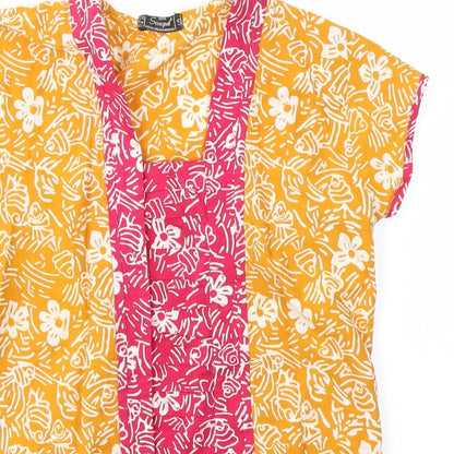 Senopati Womens Multicoloured   Basic Blouse Size S
