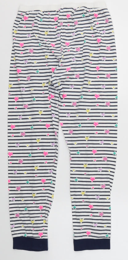 Matalan Girls Multicoloured Striped   Pyjama Pants Size 12 Years