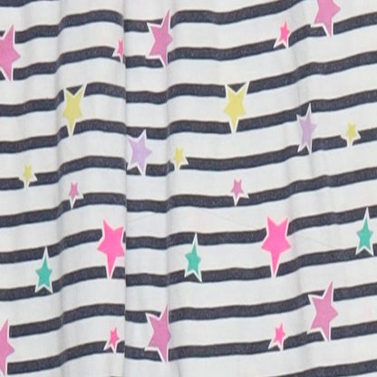 Matalan Girls Multicoloured Striped   Pyjama Pants Size 12 Years