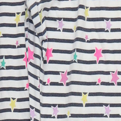 Matalan Girls Multicoloured Striped   Pyjama Pants Size 12 Years