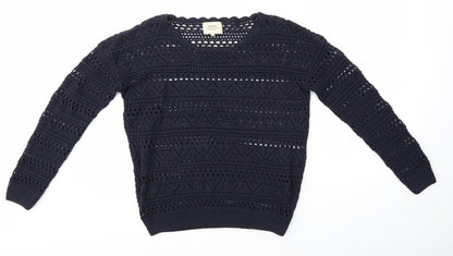 Womens UK Size 12 Matalan Blue Pullover Jumper