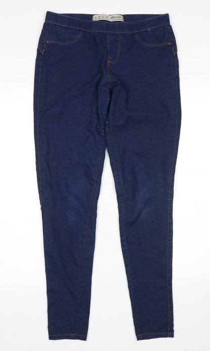Denim Co Womens Blue   Jegging Jeans Size 10 L30 in