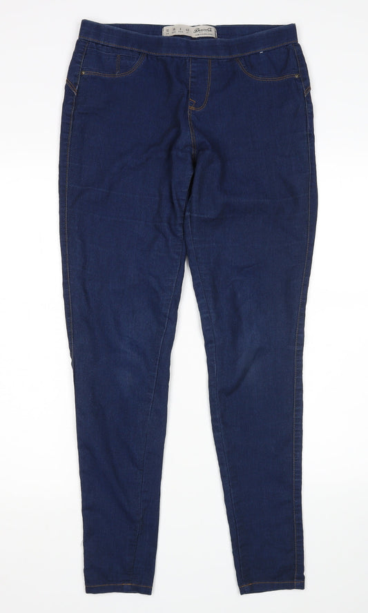 Denim Co Womens Blue   Jegging Jeans Size 10 L30 in