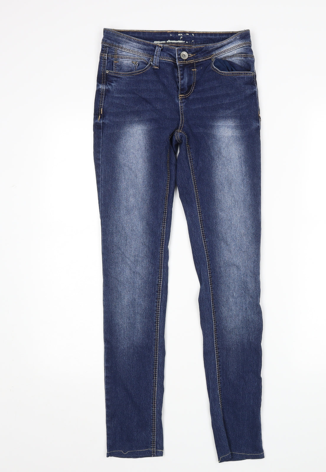 Denim Co Womens Blue   Skinny Jeans Size 6 L28 in