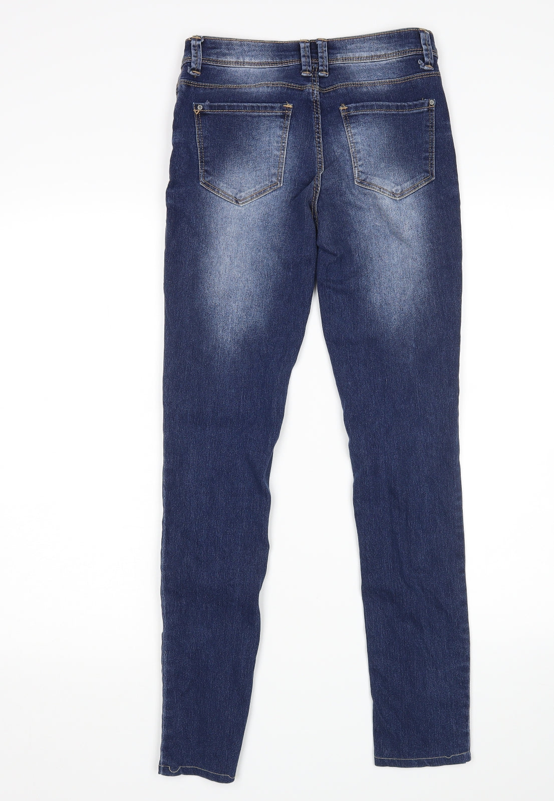 Denim Co Womens Blue   Skinny Jeans Size 6 L28 in