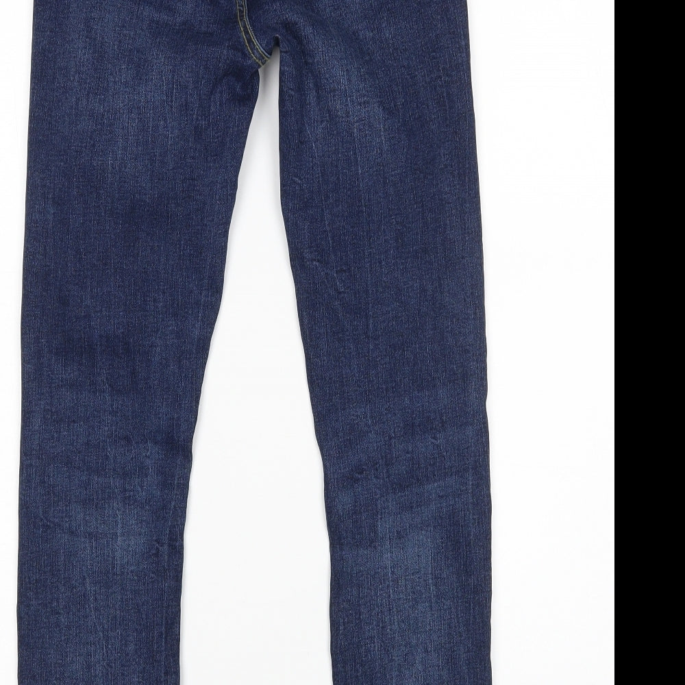 Womens UK Size 6 Denim Co Regular Fit Skinny Blue Jeans