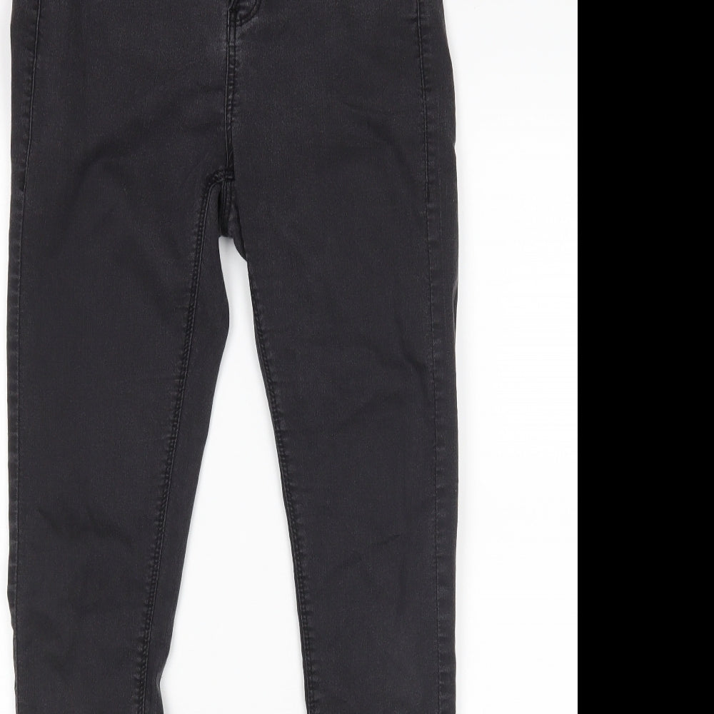 Topshop Womens Black   Skinny Jeans Size 26 L32 in