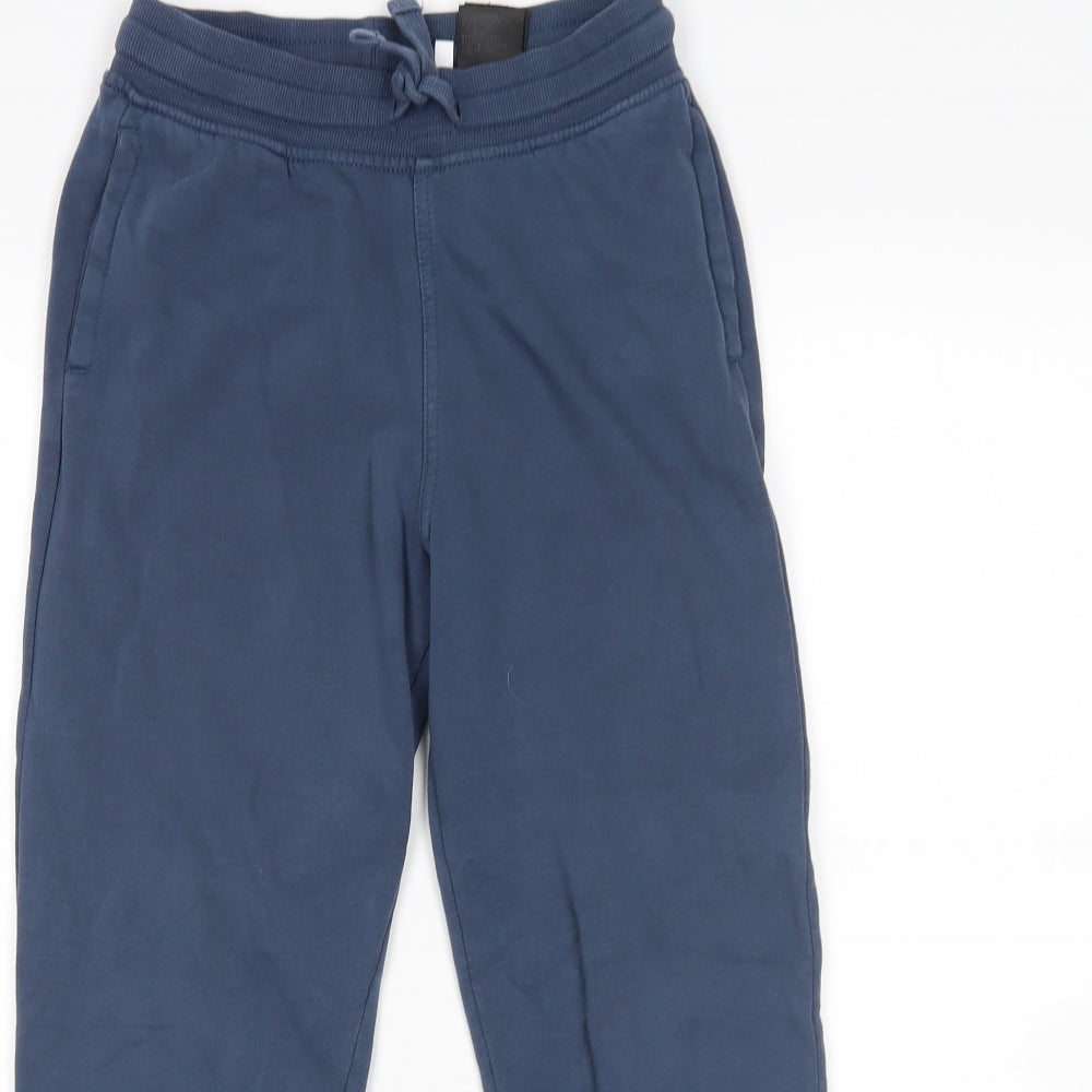 H&M Girls Blue   Sweatpants Trousers Size 11 Years