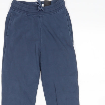 H&M Girls Blue   Sweatpants Trousers Size 11 Years