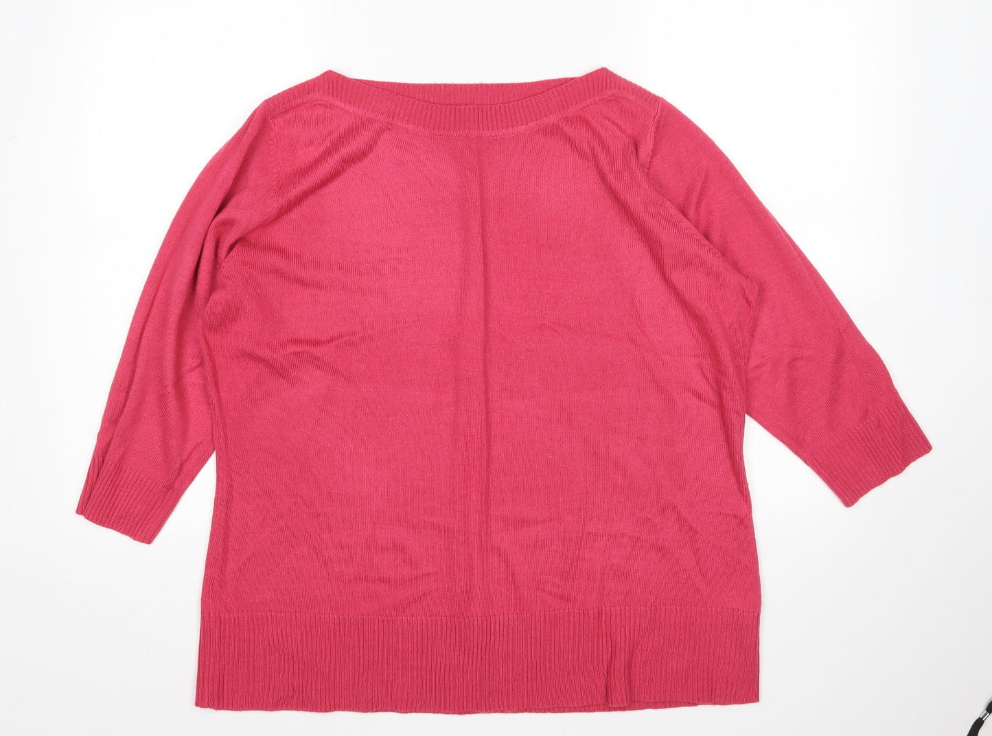BHS Womens Pink   Pullover Jumper Size 20