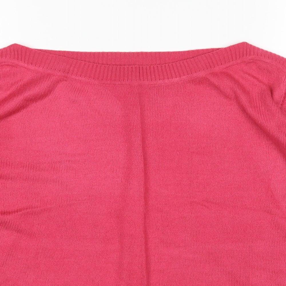 BHS Womens Pink   Pullover Jumper Size 20