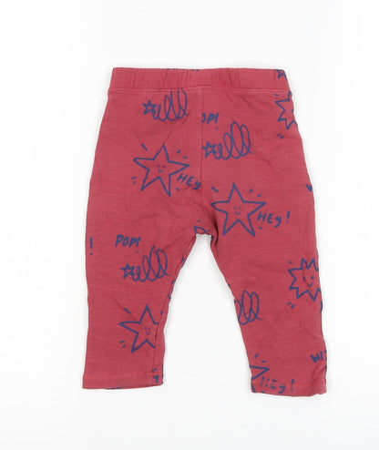 M&S Baby Purple   Sweatpants Trousers Size 9-12 Months