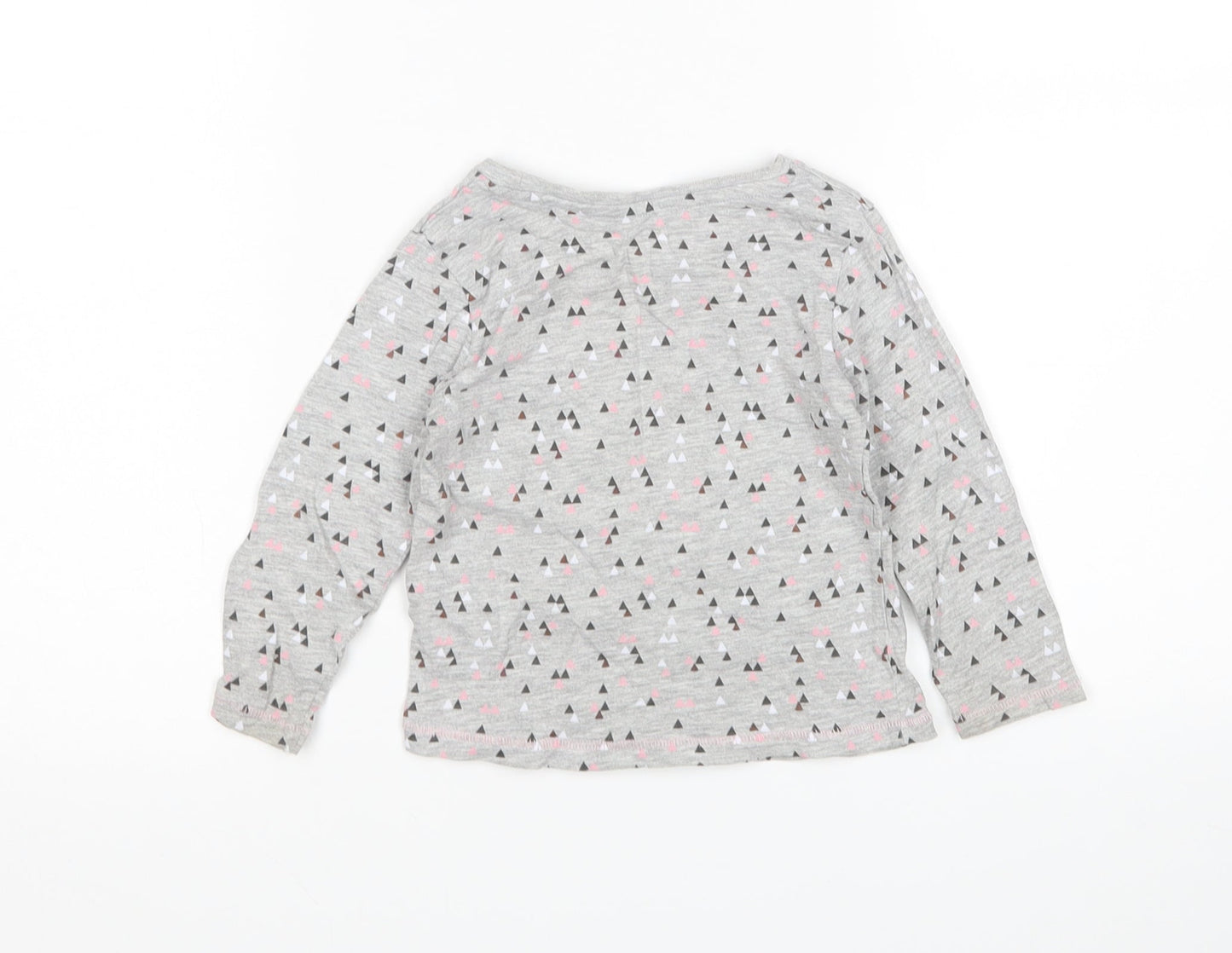 Matalan Girls Multicoloured Polka Dot  Basic T-Shirt Size 12-18 Months