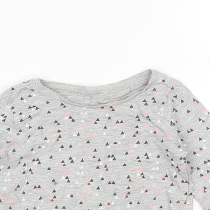 Matalan Girls Multicoloured Polka Dot  Basic T-Shirt Size 12-18 Months