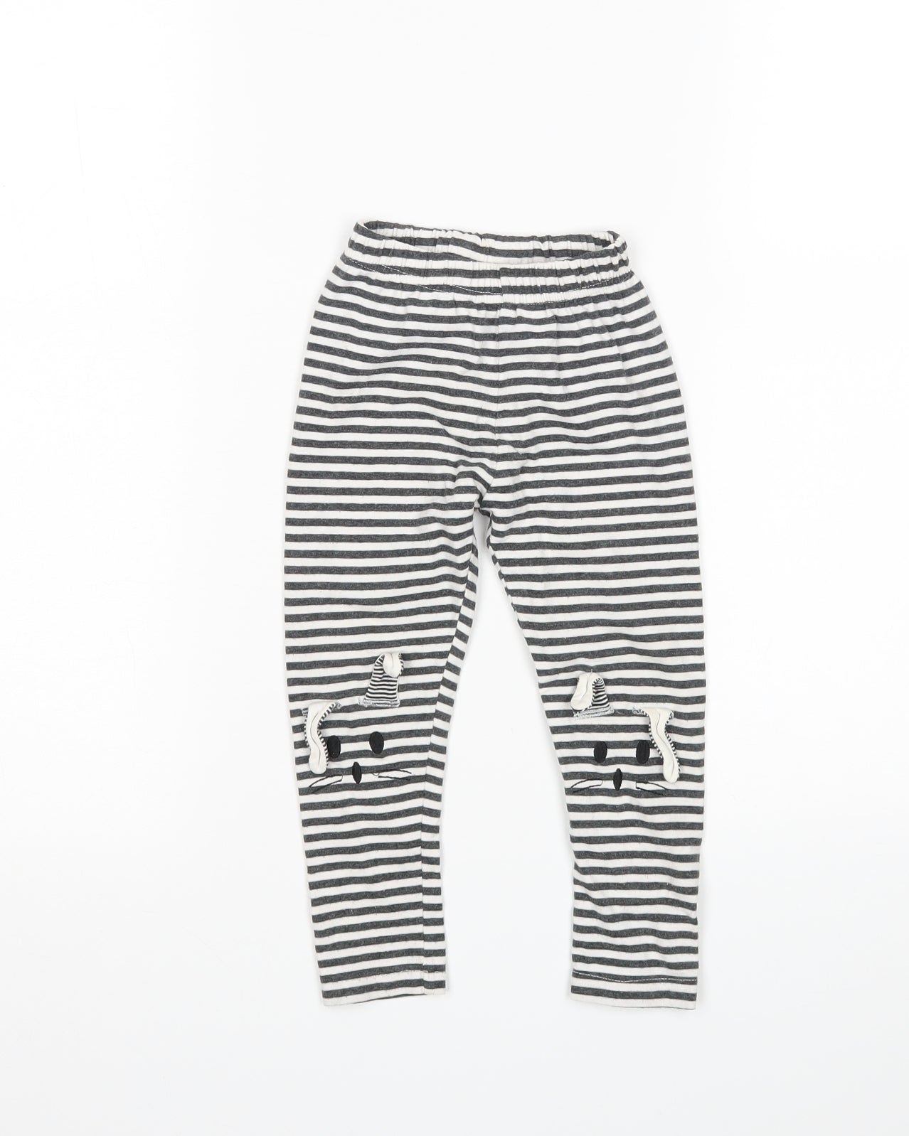 Preworn Baby Multicoloured Striped   Pyjama Pants Size 24 Months