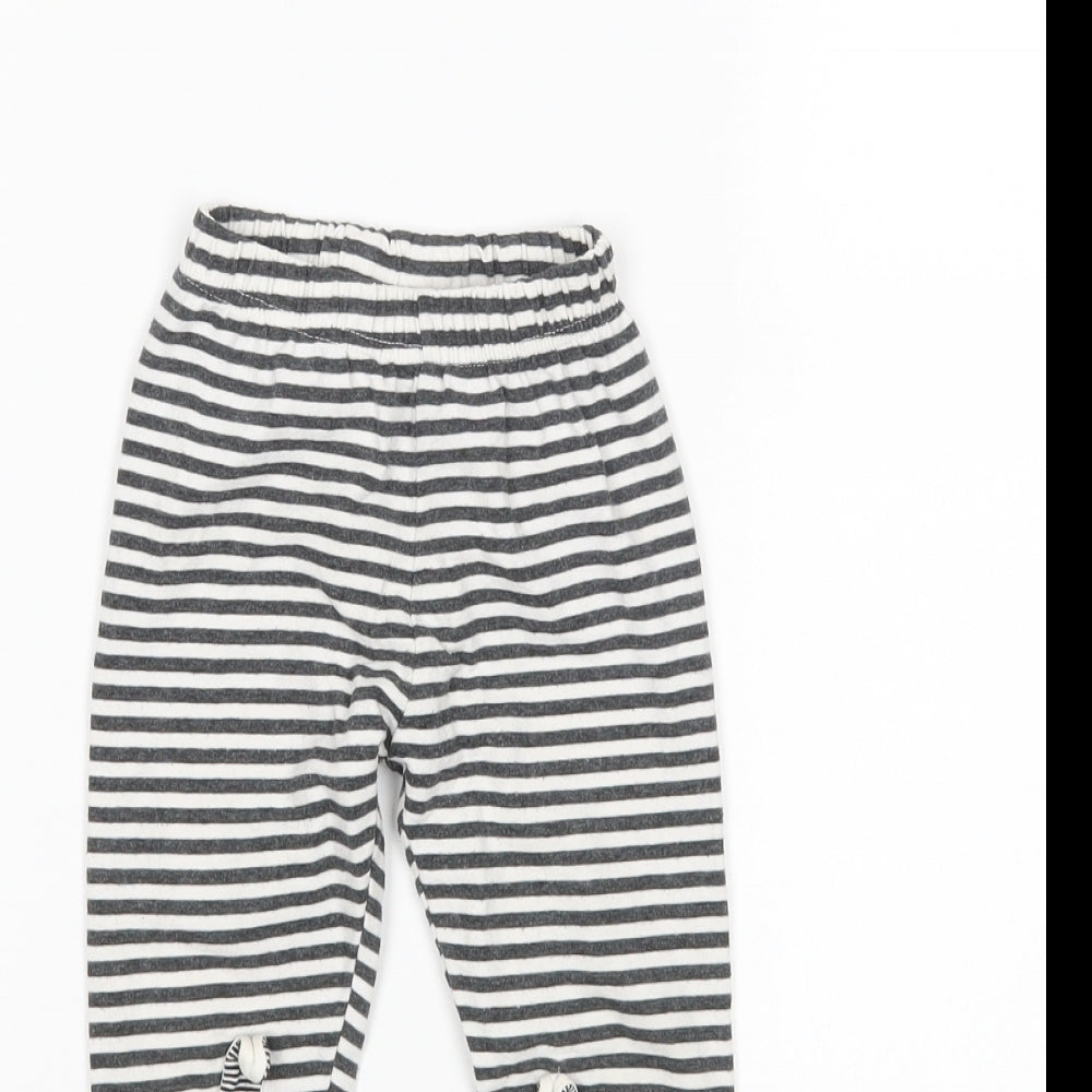 Preworn Baby Multicoloured Striped   Pyjama Pants Size 24 Months