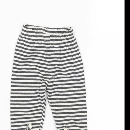 Preworn Baby Multicoloured Striped   Pyjama Pants Size 24 Months