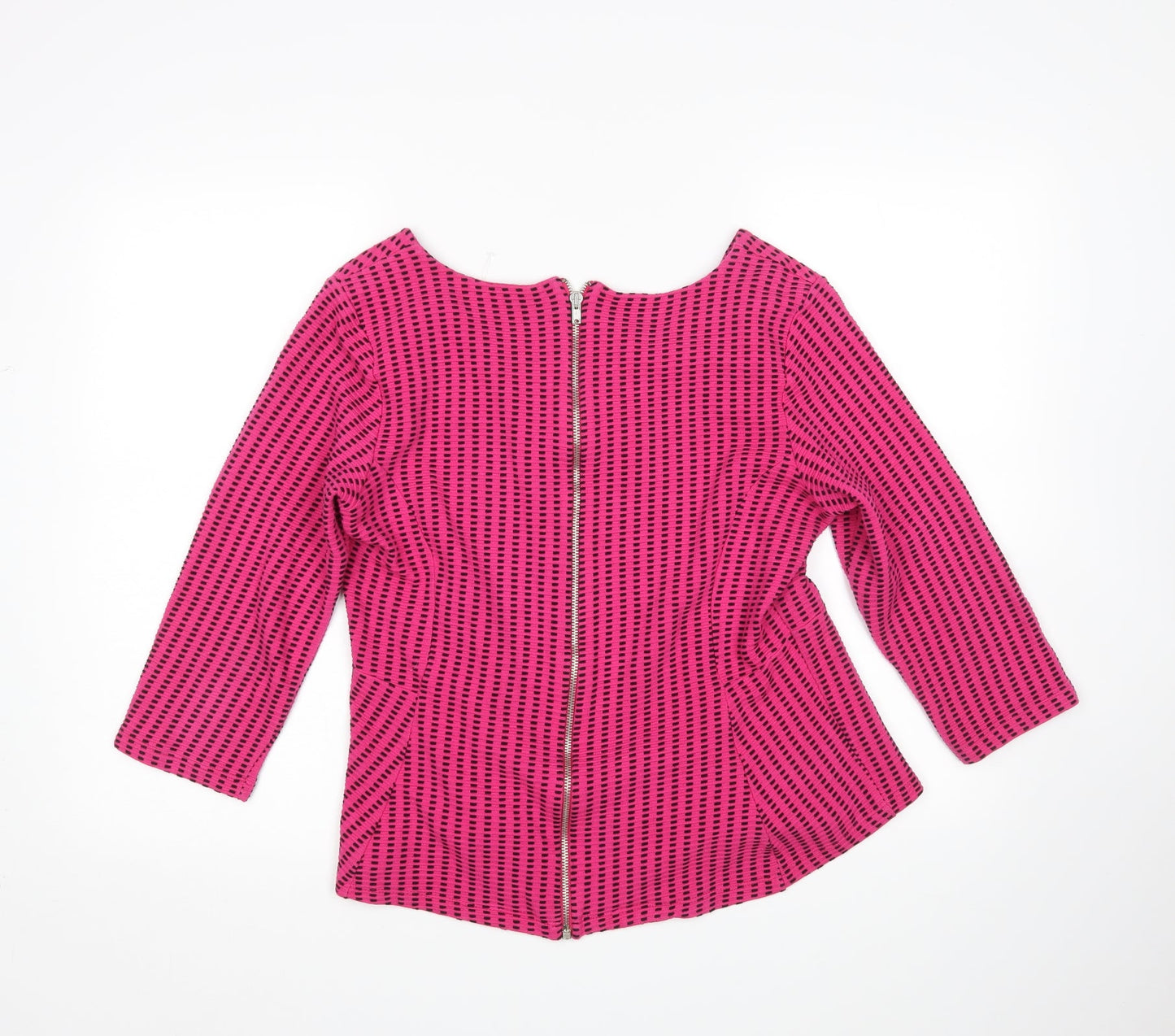 Womens UK Size 14 NEXT Multicoloured Full Zip Jumper