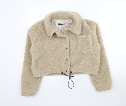 Womens UK Size S Preworn Beige Jacket