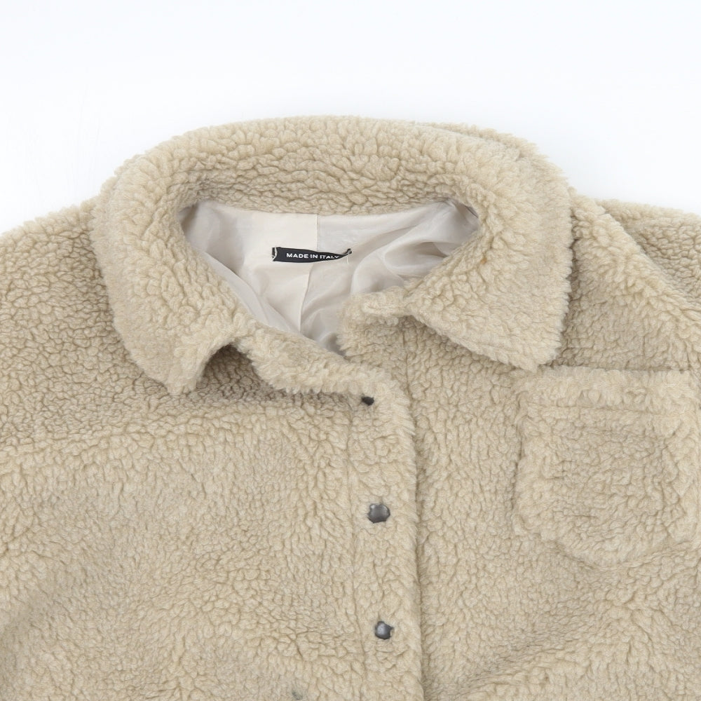 Womens UK Size S Preworn Beige Jacket
