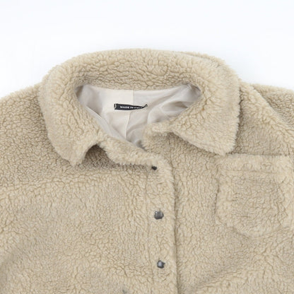 Womens UK Size S Preworn Beige Jacket