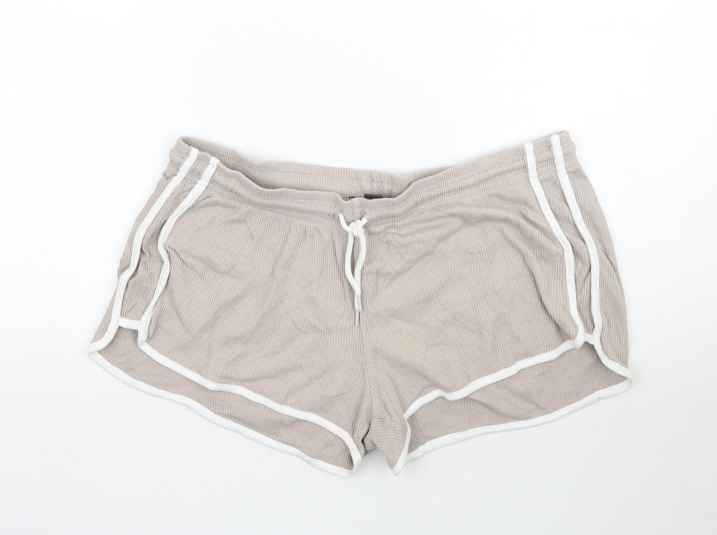 Primark Womens Beige   Sweat Shorts Size L
