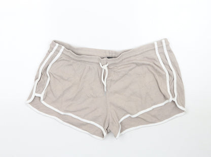 Primark Womens Beige   Sweat Shorts Size L