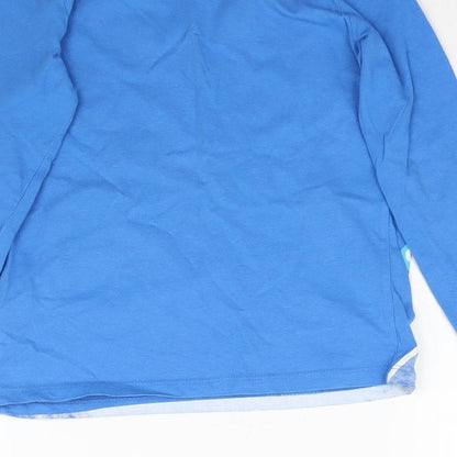 Preworn Boys Blue    Pyjama Top Size 7 Years  - Beyond awesome Alien