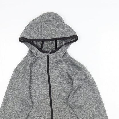 Outlaws Boys Grey   Full Zip Hoodie Size 7-8 Years
