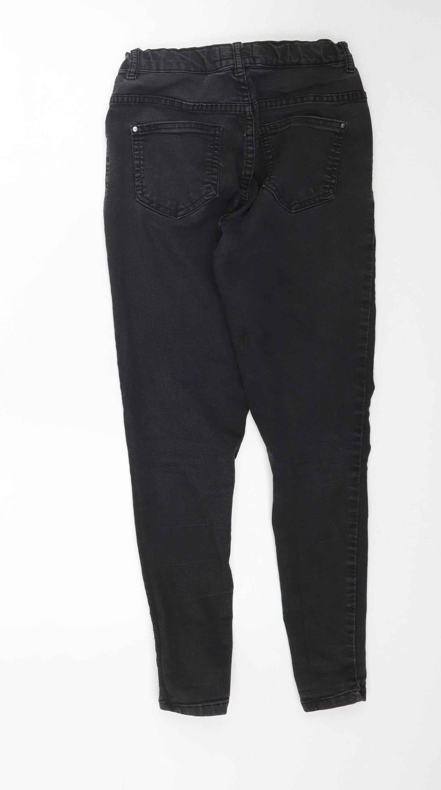 Select Girls Black  Denim Skinny Jeans Size 14 Years