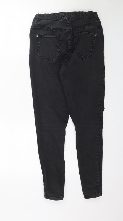 Select Girls Black  Denim Skinny Jeans Size 14 Years