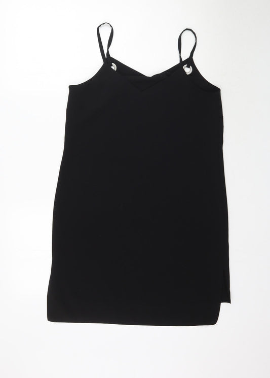 Womens UK Size 10 Atmosphere Black Camisole Blouse