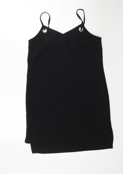 Womens UK Size 10 Atmosphere Black Camisole Blouse