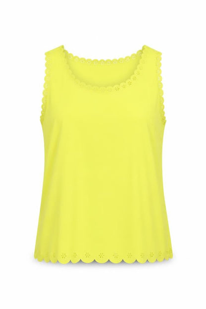 Womens UK Size 12 Atmosphere Yellow Basic Blouse