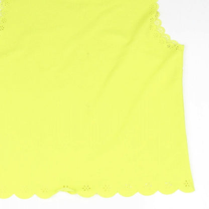 Atmosphere Womens Yellow   Basic Blouse Size 12