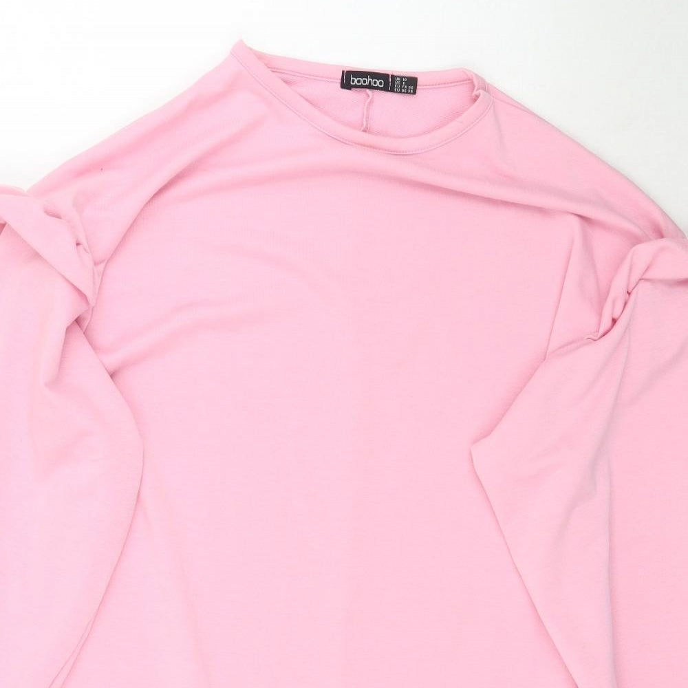 Boohoo Womens Pink   A-Line  Size 10