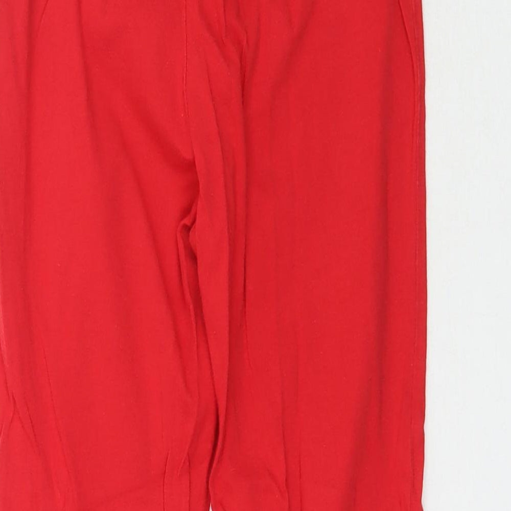 George Girls Red    Trousers Size 6-7 Years - Grenadier guard