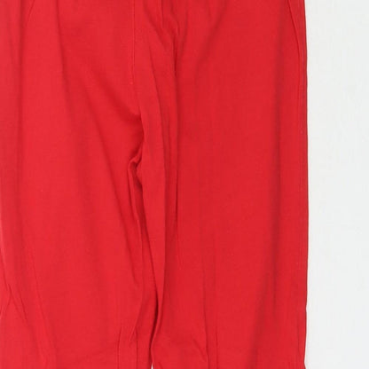 George Girls Red    Trousers Size 6-7 Years - Grenadier guard