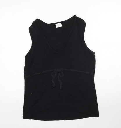 NEXT Womens Black   Basic T-Shirt Size 14