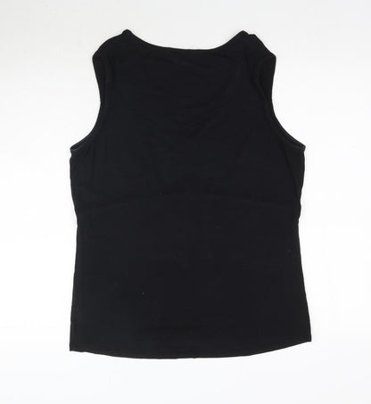 NEXT Womens Black   Basic T-Shirt Size 14