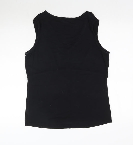 NEXT Womens Black   Basic T-Shirt Size 14