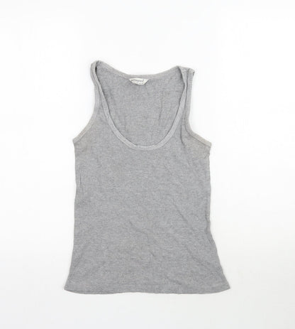 Womens UK Size 12 Atmosphere Grey Basic Tank